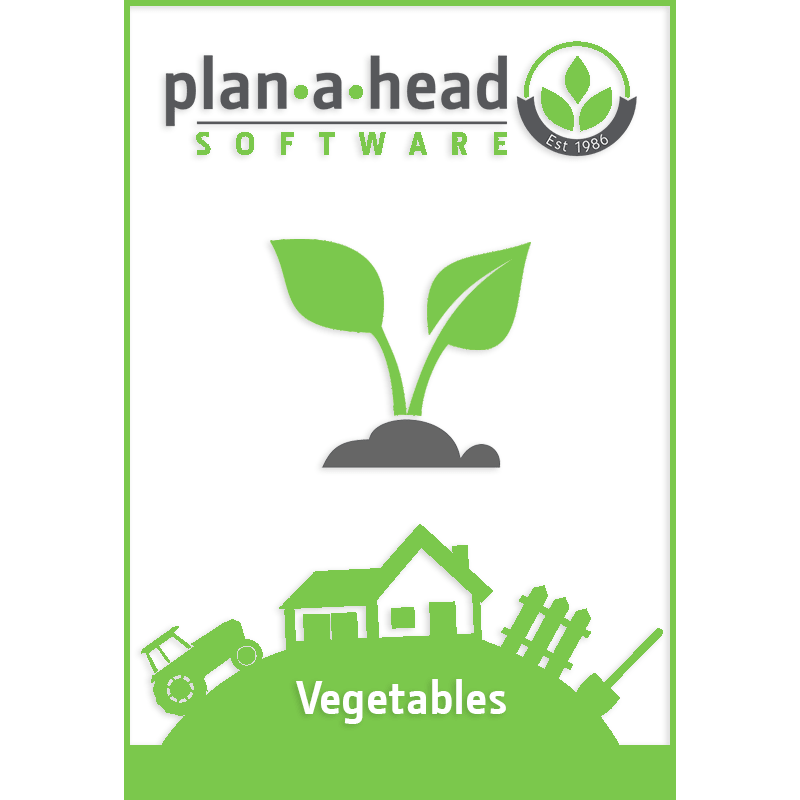 Plan-A-Head Vegetable Software