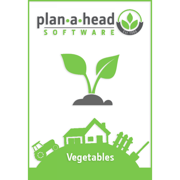 Plan-A-Head Vegetable Software